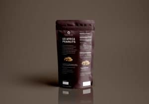 GoAfrica Roasted Peanuts - 8oz. bag - Image 4