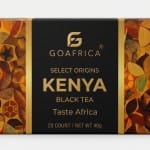 Go Africa® Select Origins- Kenya: Black Tea (20-Count Box) 20 tea bags  (1.41 oz / 40g)