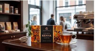 Go Africa® Select Origins- Kenya: Black Tea (20-Count Box) 20 tea bags  (1.41 oz / 40g) - Image 5