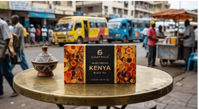 Go Africa® Select Origins- Kenya: Black Tea (20-Count Box) 20 tea bags  (1.41 oz / 40g) - Image 4