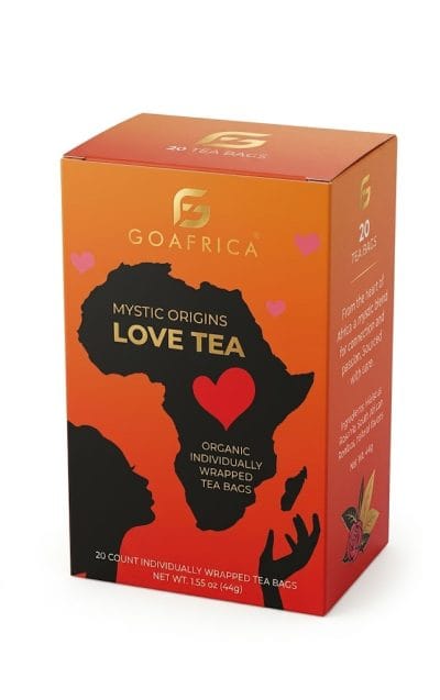 Go Africa® Mystic Origins- Love Tea (20-Count Box) 20 tea bags (1.55 oz /44g) - Image 3