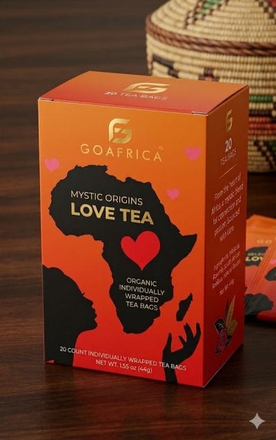 Go Africa® Mystic Origins- Love Tea (20-Count Box) 20 tea bags (1.55 oz /44g) - Image 2